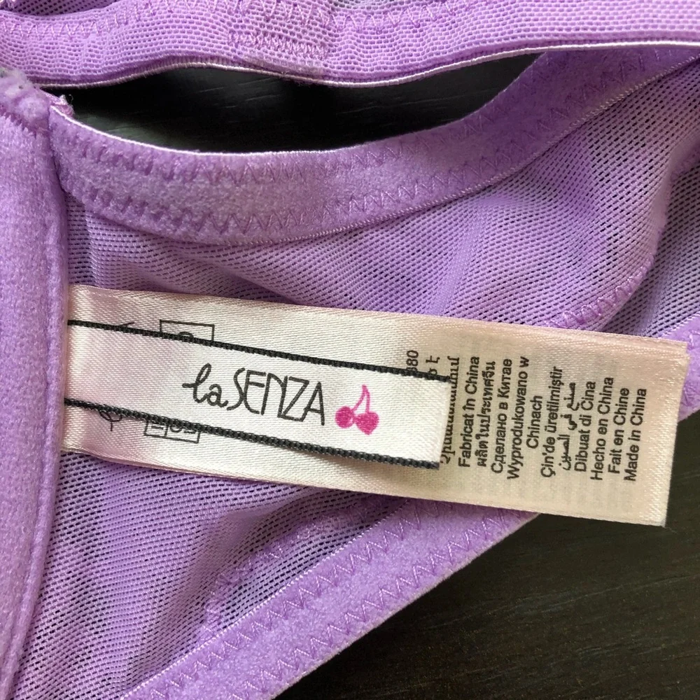 La Senza Size 32D Purple Padded Bra - Picture 7 of 8
